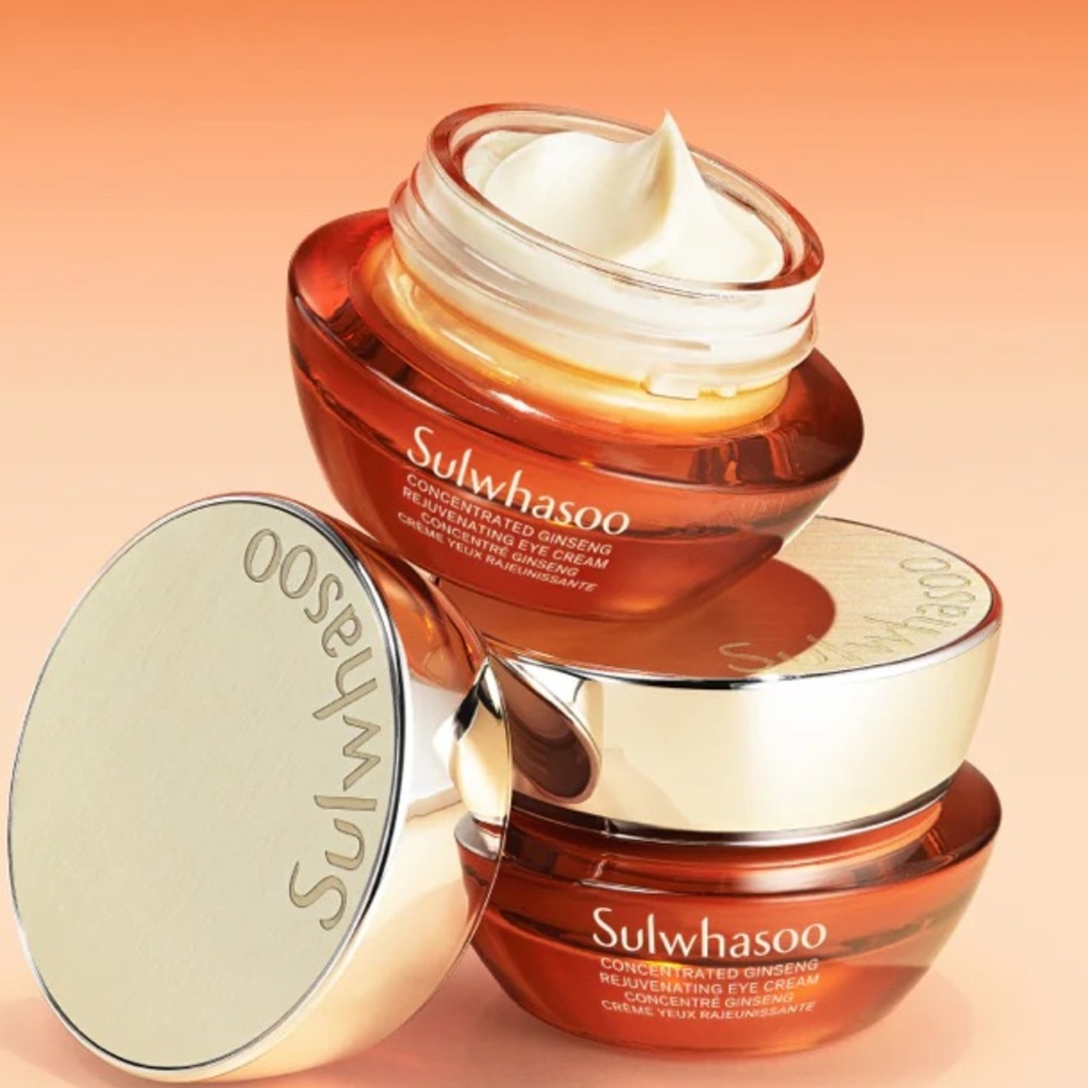 NWT NEW SULWHASOO CONCENTRATED GINSENG REJUVENATING EYE CREAM lines bags wrinkle - Picture 8 of 14